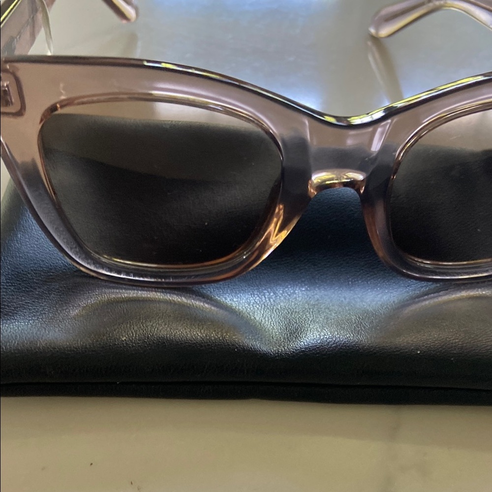 Quay Australia Pink and Tan Cat-Eye Sunglasses - Picture 15 of 15